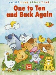 Imagen de archivo de One to Ten and Back Again (Large Board Books: Rhyme Time Story Time) a la venta por Wonder Book
