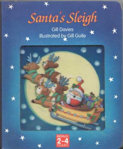 Beispielbild fr Santa's Sleigh (Christmas Acetate Window Board Books) zum Verkauf von Wonder Book