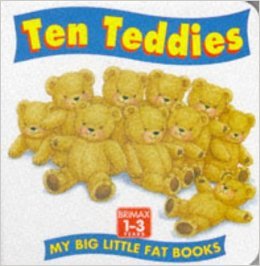 Beispielbild fr Ten Teddies (Big Little Fat Books) zum Verkauf von Wonder Book