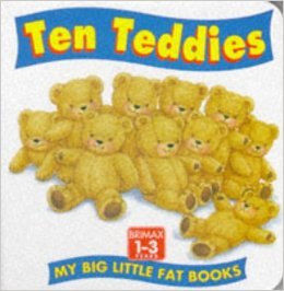 Imagen de archivo de Ten Teddies (Big Little Fat Books) a la venta por Wonder Book