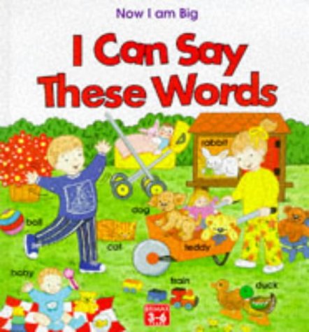 Imagen de archivo de I Can Say These Words (Now I am Big) a la venta por AwesomeBooks