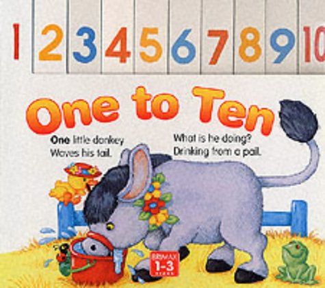 Imagen de archivo de One to Ten (Toddlers' Counting Books) (Board Counting Books) a la venta por ThriftBooks-Dallas