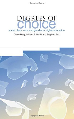 9781858563305: Degrees of Choice: Social Class, Race and Gender in Higher Education