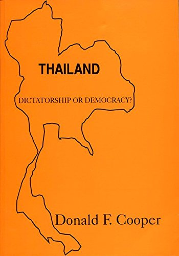9781858634166: Thailand: dictatorship or democracy?