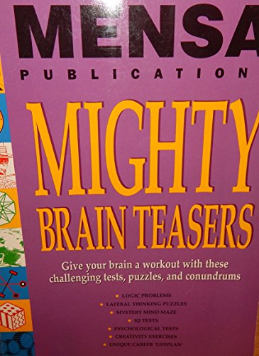 Stock image for Mighty Brain Teasers (Mensa) for sale by Half Price Books Inc.