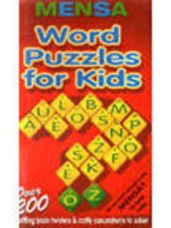 Stock image for Mensa Word Puzzles (Mensa Children's Titles) for sale by AwesomeBooks