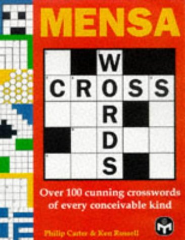 9781858684475: Mensa Crossword Puzzles