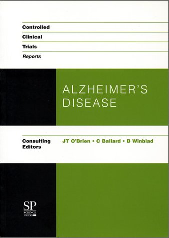 Stock image for Controlled Clinical Trials Reports: Alzheimer's Disease for sale by SecondSale