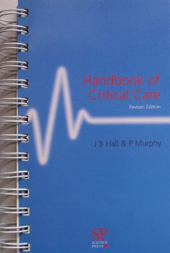 Stock image for Handbook of Critical Care for sale by The Book House, Inc.  - St. Louis