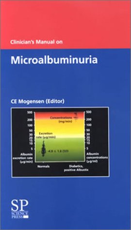 Stock image for Clinician's Manual on Microalbuminuria for sale by RIVERLEE BOOKS