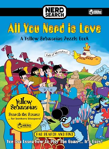 Stock image for The Beatles Nerd Search: All You Nerd Is Love: A Yellow Submarine Puzzle Book for sale by ThriftBooks-Atlanta