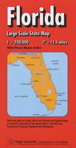 Beispielbild fr Florida Road Map (Red Cover S.) zum Verkauf von WorldofBooks