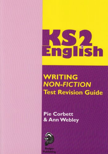 Key Stage 2 English: Writing Non-fiction (9781858803616) by Pie Corbett