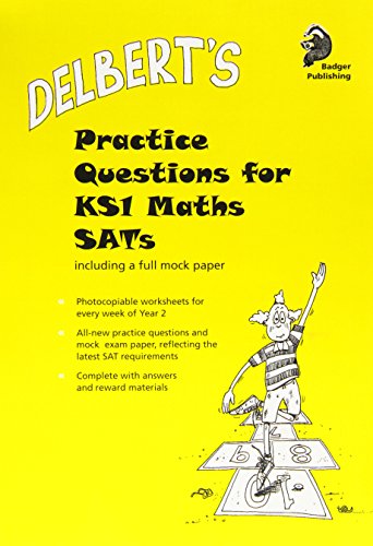 Delbert's Practice Questions for KS1 Maths SATs (9781858803937) by Baldwin, David