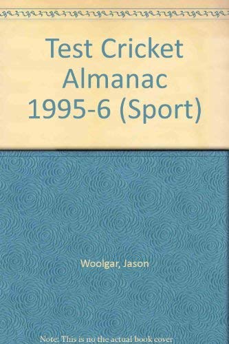 Beispielbild fr Test Cricket Almanac 1995-6 (Sport) zum Verkauf von Reuseabook