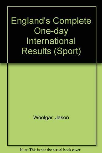 Beispielbild fr Englands Complete One-day International Results (Sport) zum Verkauf von Reuseabook