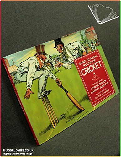 Beispielbild fr Some Classic Rules of Cricket zum Verkauf von WorldofBooks