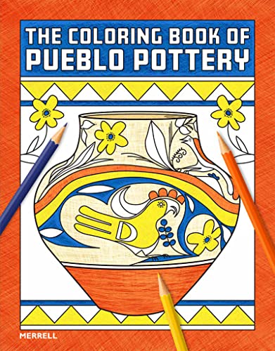 Imagen de archivo de The Coloring Book of Pueblo Pottery Format: Paperback a la venta por INDOO