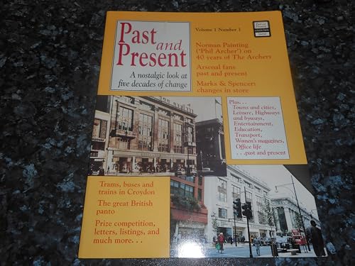 Past and Present Journal: No 3 (v. 1, No. 3) (9781858950167) by Clark, Susan