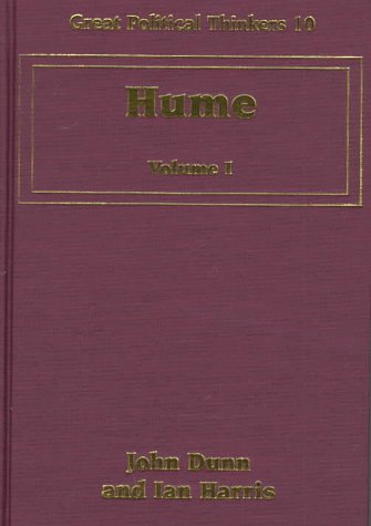 9781858981062: Hume (Great Political Thinkers series)