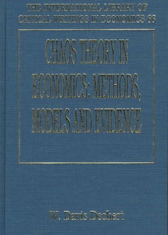 9781858982168: Chaos Theory in Economics: Methods, Models and Evidence