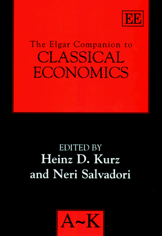 9781858982823: The Elgar Companion to Classical Economics