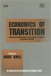 Economics of Transition Structural Adjustments and Growth Prospects in Eastern Europe The Vienna ...