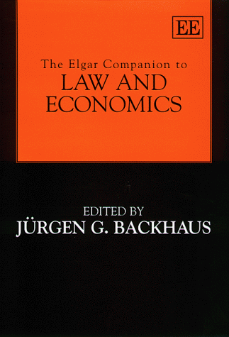 Beispielbild fr The Elgar Companion to Law and Economics zum Verkauf von NEPO UG