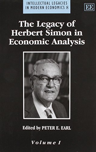 Imagen de archivo de Legacy of Herbert Simon in Economic Analysis (two volumes). a la venta por Grendel Books, ABAA/ILAB