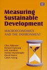 Imagen de archivo de Measuring Sustainable Development: Macroeconomics and the Environment a la venta por Ammareal