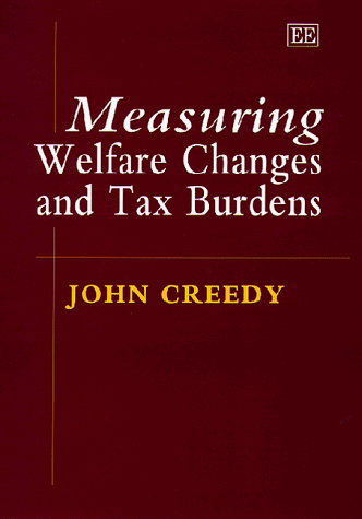 Beispielbild fr Measuring Welfare Changes and Tax Burdens zum Verkauf von Anybook.com