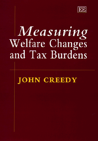 Imagen de archivo de Measuring Welfare Changes and Tax Burdens a la venta por Phatpocket Limited