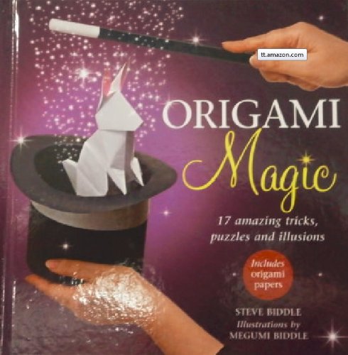 Beispielbild fr Origami Magic Kit: Amazing Paper Folding Tricks, Puzzles and Illusions: Kit with Origami Book, 17 Projects, 60 Origami Papers and DVD zum Verkauf von HPB Inc.