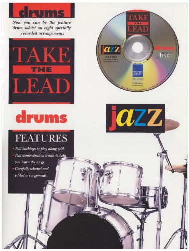 Stock image for Take the lead-Jazz- Drums. Book & CD for sale by Hay-on-Wye Booksellers