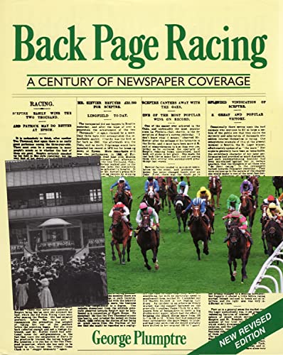 Imagen de archivo de Back Page Racing a la venta por AwesomeBooks