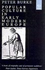 Stock image for Popular Culture in Early Modern Europe for sale by HPB-Ruby