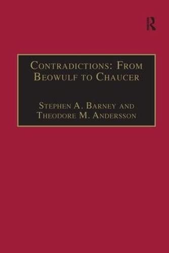 Imagen de archivo de Contradictions: From Beowulf to Chaucer: Selected Studies of Larry Benson a la venta por THE SAINT BOOKSTORE