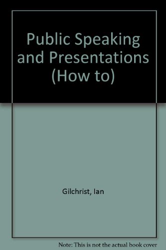 Imagen de archivo de Public Speaking and Presentations: A Guide for Small Voluntary Organisations a la venta por Shalimar Books