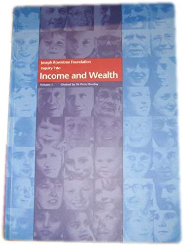 9781859350003: Inquiry into Income and Wealth: v. 1