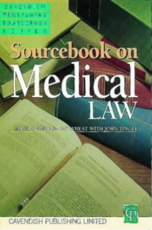 Stock image for Sourcebook on Medical Law for sale by WorldofBooks