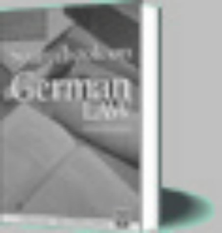 Imagen de archivo de Sourcebook on German Law a la venta por AwesomeBooks
