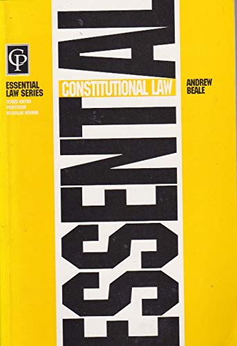 Imagen de archivo de Essential Constitutional Law a la venta por WorldofBooks