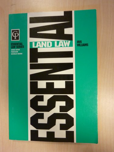 Stock image for Essential Land Law (Essential Law) for sale by AwesomeBooks