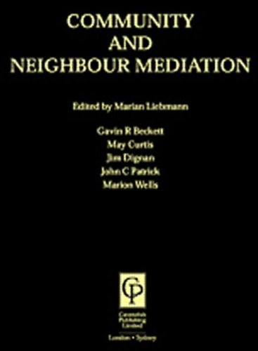 Imagen de archivo de Community and Neighbourhood Mediation a la venta por Reuseabook