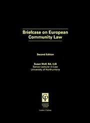 Beispielbild fr Briefcase on European Community Law zum Verkauf von Reuseabook