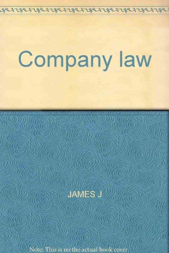 Company Law Q&A (Questions and Answers) (9781859412695) by James, Jennifer