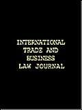 Stock image for International Trade and Business Law Annual (v. 1) for sale by Mispah books