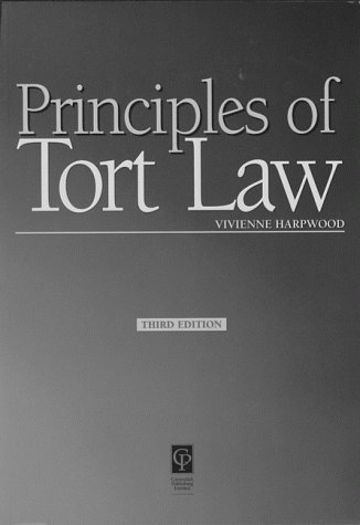 Tort Law (Principles of Law) (9781859413784) by Harpwood; Gravells, Nigel; Kenny, Phillip; Dobson, Paul; Harpwood, Vivienne; Kidner, Richard