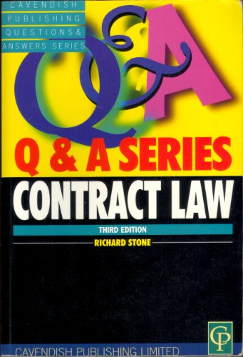 Stock image for Contract Law Q&A (Questions and Answers) for sale by WorldofBooks