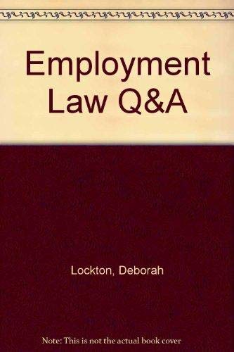 9781859414156: Employment Law Q&A